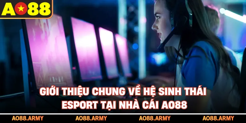 Giới thiệu chung về hệ sinh thái Esport tại nhà cái AO88